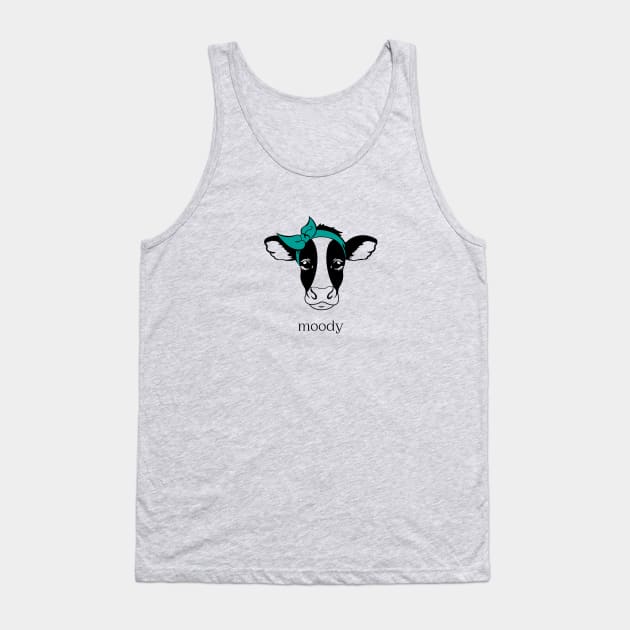 Cow - Moody Tank Top by Triple R Goods